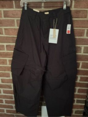 GAP Black Cargo Jogger Pants